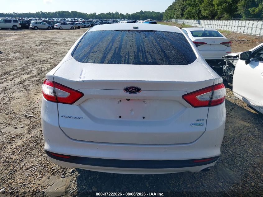 2016 FORD FUSION SE - 3FA6P0HD5GR311825