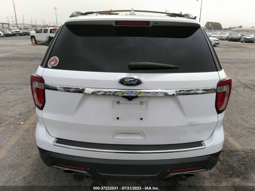 2018 FORD EXPLORER XLT - 1FM5K7D8XJGA42933