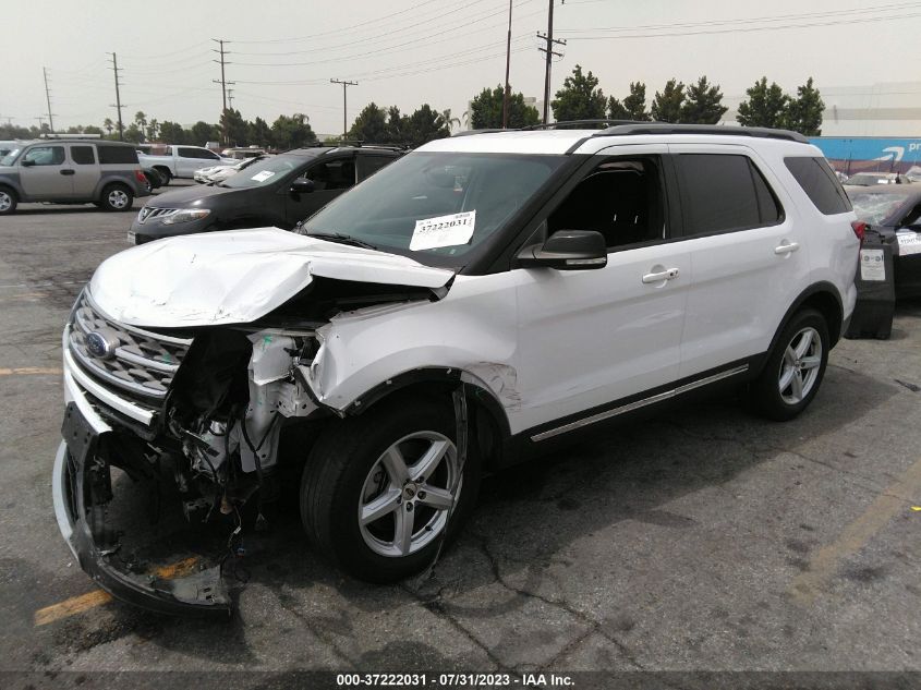 2018 FORD EXPLORER XLT - 1FM5K7D8XJGA42933