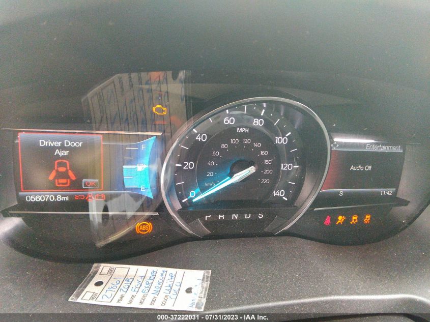 2018 FORD EXPLORER XLT - 1FM5K7D8XJGA42933