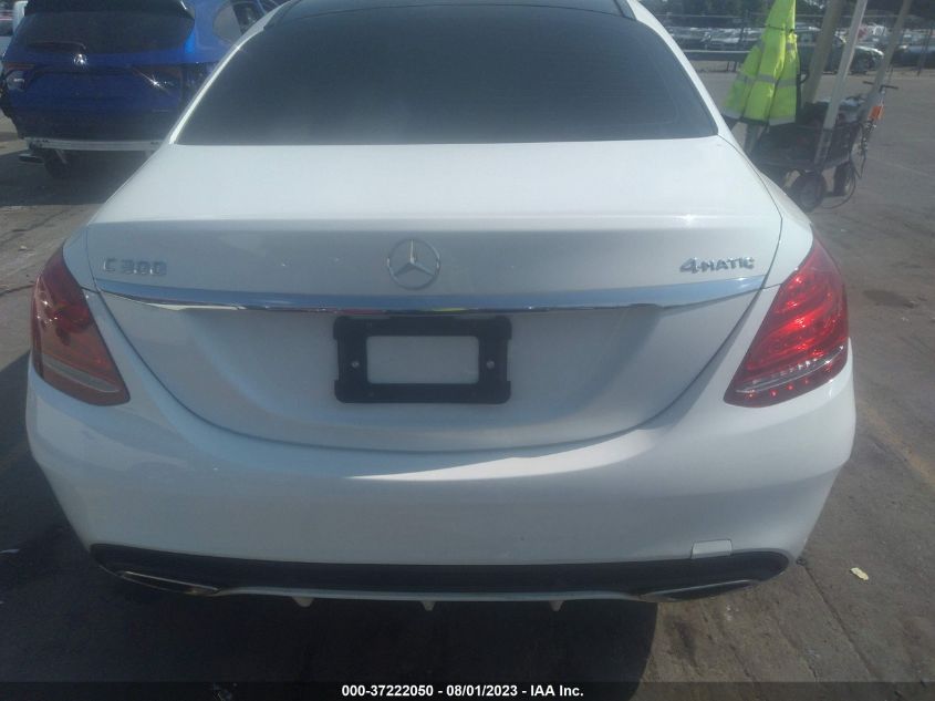2015 MERCEDES-BENZ C-CLASS C 300 - 55SWF4KB1FU027425