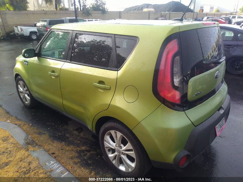 2015 KIA SOUL + - KNDJP3A54F7783805