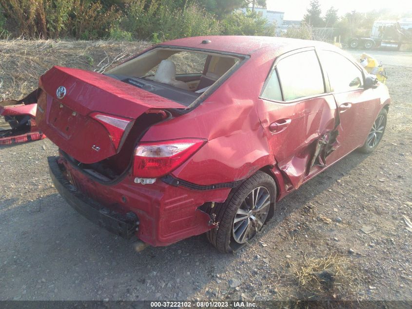 2017 TOYOTA COROLLA L/LE/XLE/SE - 2T1BURHE4HC786176