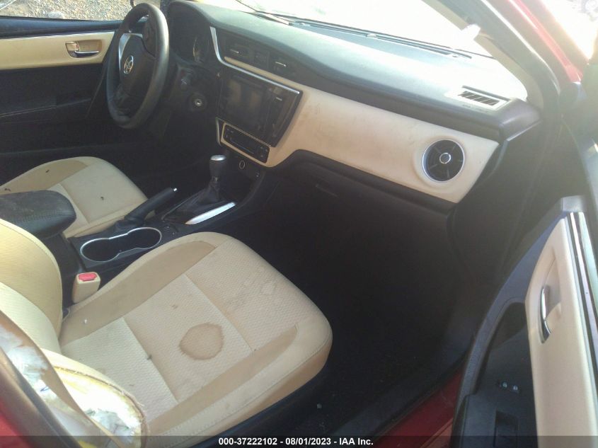 2017 TOYOTA COROLLA L/LE/XLE/SE - 2T1BURHE4HC786176
