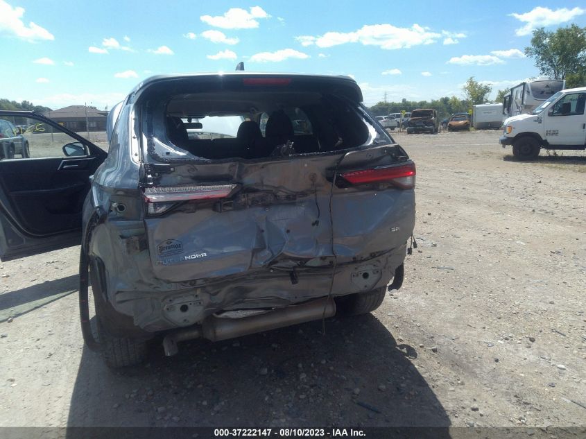 2022 MITSUBISHI OUTLANDER SE - JA4J4UA8XNZ085950