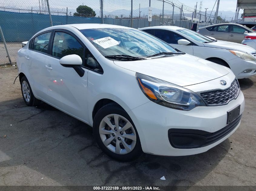 2014 KIA RIO LX - KNADM4A39E6378700
