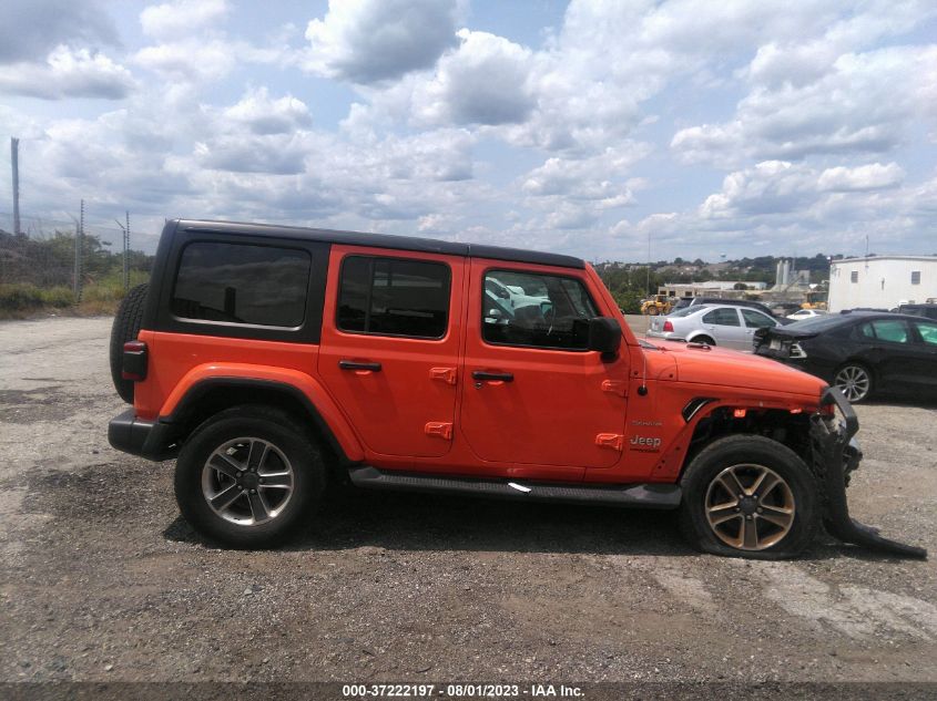 2019 JEEP WRANGLER UNLIMITED SAHARA - 1C4HJXEG1KW537183