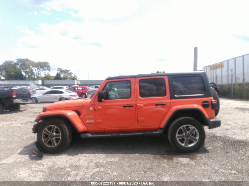 2019 JEEP WRANGLER UNLIMITED SAHARA - 1C4HJXEG1KW537183