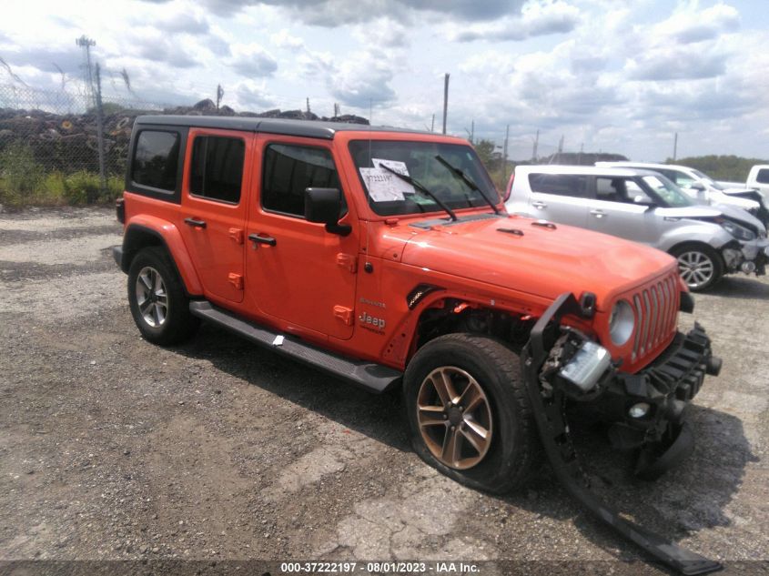 2019 JEEP WRANGLER UNLIMITED SAHARA - 1C4HJXEG1KW537183