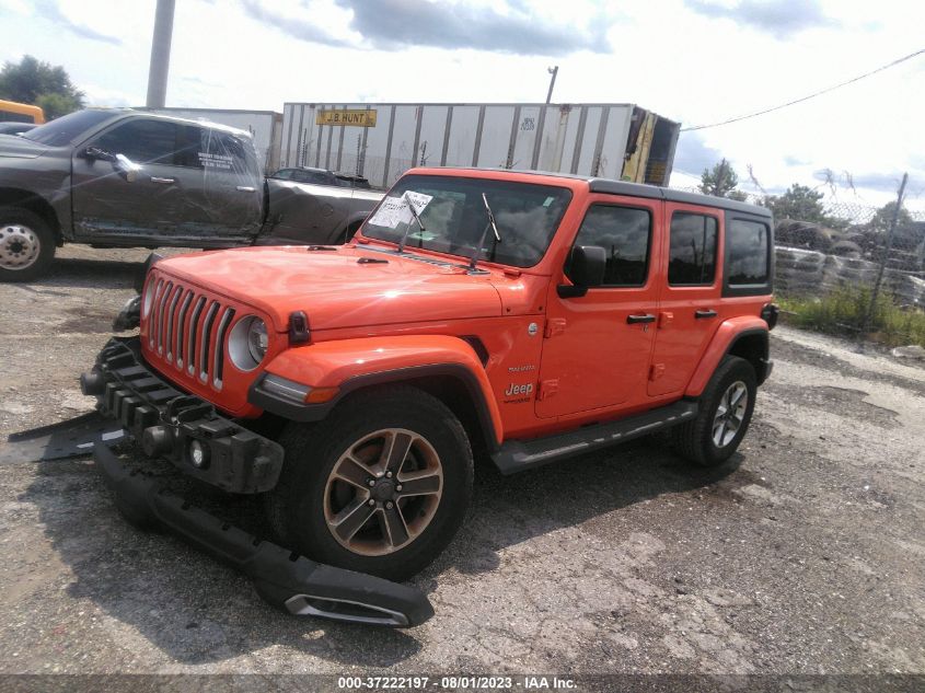 2019 JEEP WRANGLER UNLIMITED SAHARA - 1C4HJXEG1KW537183