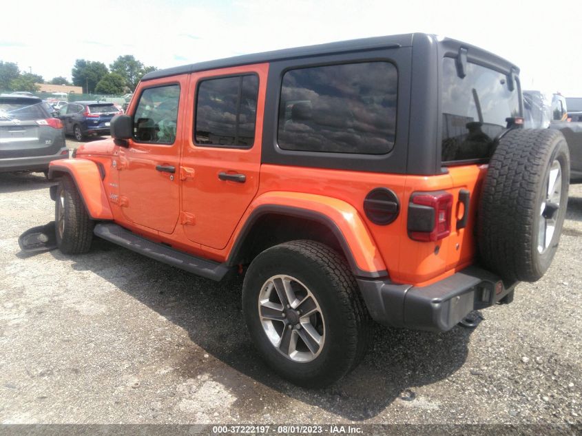 2019 JEEP WRANGLER UNLIMITED SAHARA - 1C4HJXEG1KW537183