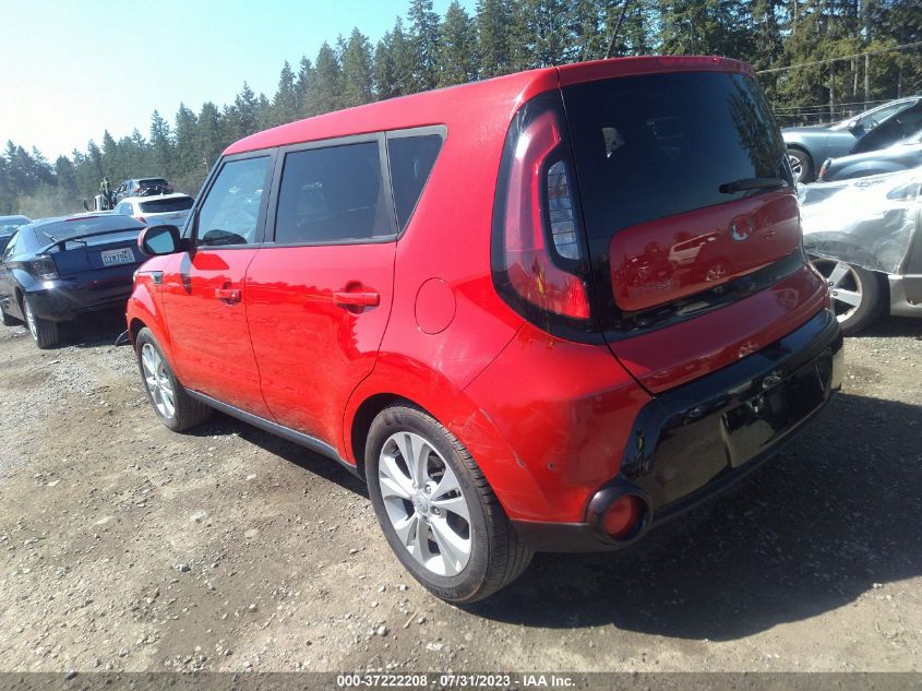 2016 KIA SOUL - KNDJP3A56G7863270