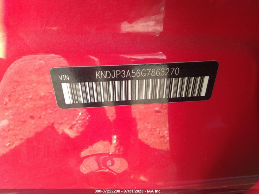2016 KIA SOUL - KNDJP3A56G7863270