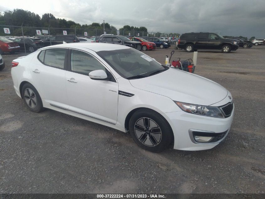 2013 KIA OPTIMA HYBRID LX - KNAGM4AD7D5045759