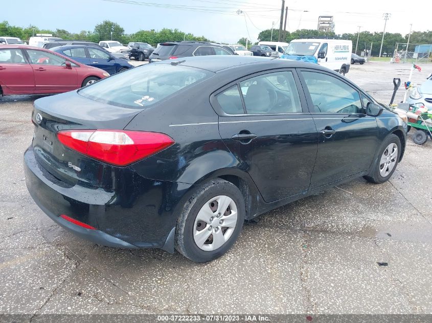 2014 KIA FORTE LX - KNAFK4A66E5092091