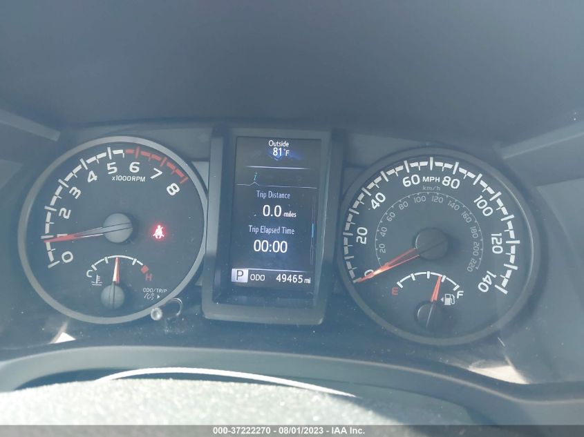 2020 TOYOTA TACOMA 2WD SR/SR5 - 5TFAX5GN3LX181525
