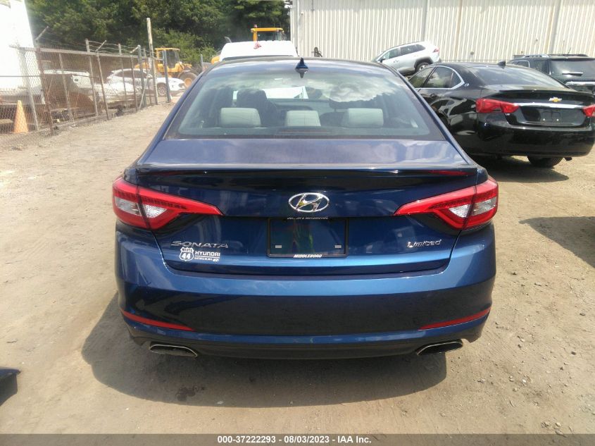 2017 HYUNDAI SONATA LIMITED - 5NPE34AF2HH460217