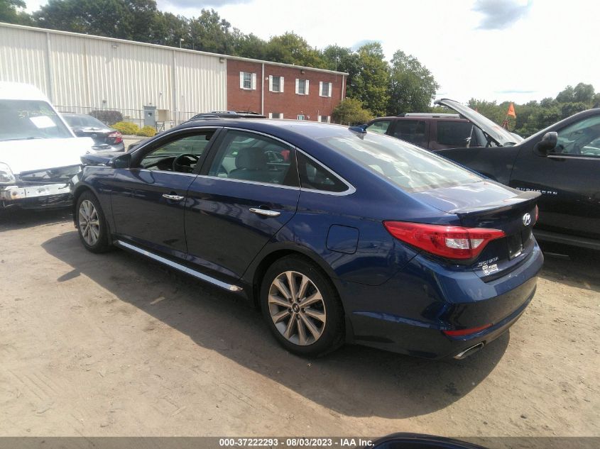 2017 HYUNDAI SONATA LIMITED - 5NPE34AF2HH460217