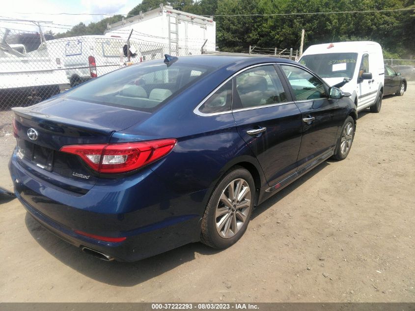 2017 HYUNDAI SONATA LIMITED - 5NPE34AF2HH460217