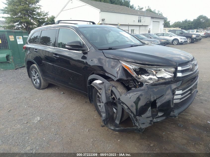 2018 TOYOTA HIGHLANDER SE/XLE - 5TDJZRFH1JS526468