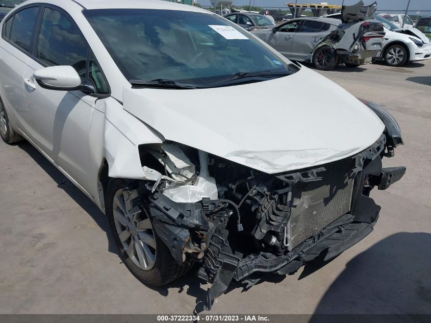 2016 KIA FORTE LX - KNAFX4A65G5579478