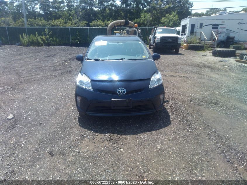 2015 TOYOTA PRIUS FOUR - JTDKN3DUXF1997343