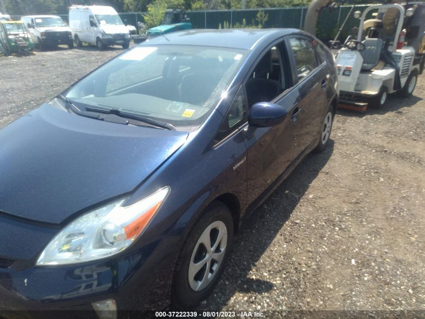 2015 TOYOTA PRIUS FOUR - JTDKN3DUXF1997343