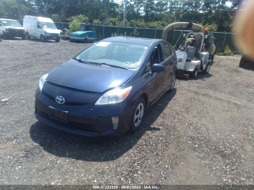 2015 TOYOTA PRIUS FOUR - JTDKN3DUXF1997343