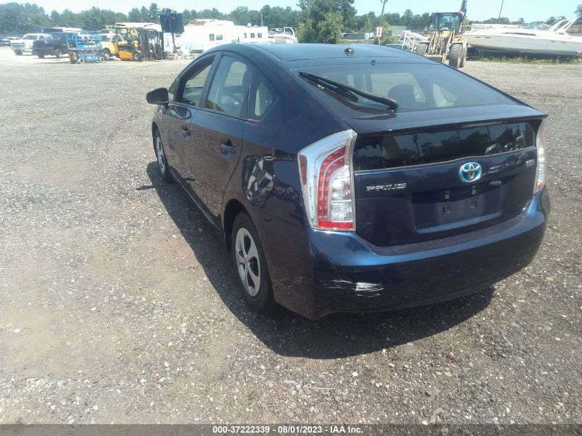 2015 TOYOTA PRIUS FOUR - JTDKN3DUXF1997343