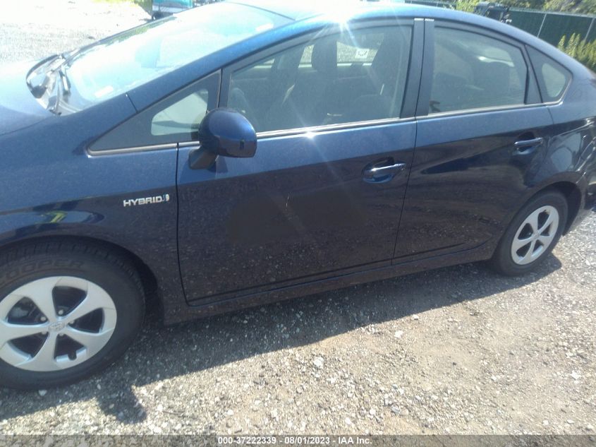 2015 TOYOTA PRIUS FOUR - JTDKN3DUXF1997343