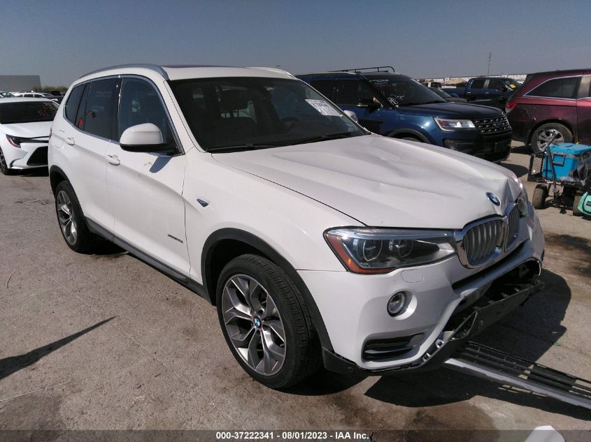 2015 BMW X3 XDRIVE28I - 5UXWX9C56F0D45352