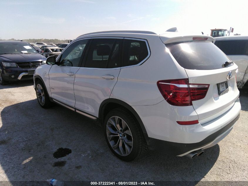 2015 BMW X3 XDRIVE28I - 5UXWX9C56F0D45352