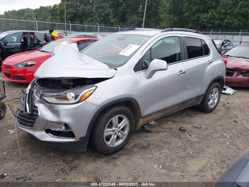 VIN KL7CJLSB5LB016792 2020 CHEVROLET TRAX LT