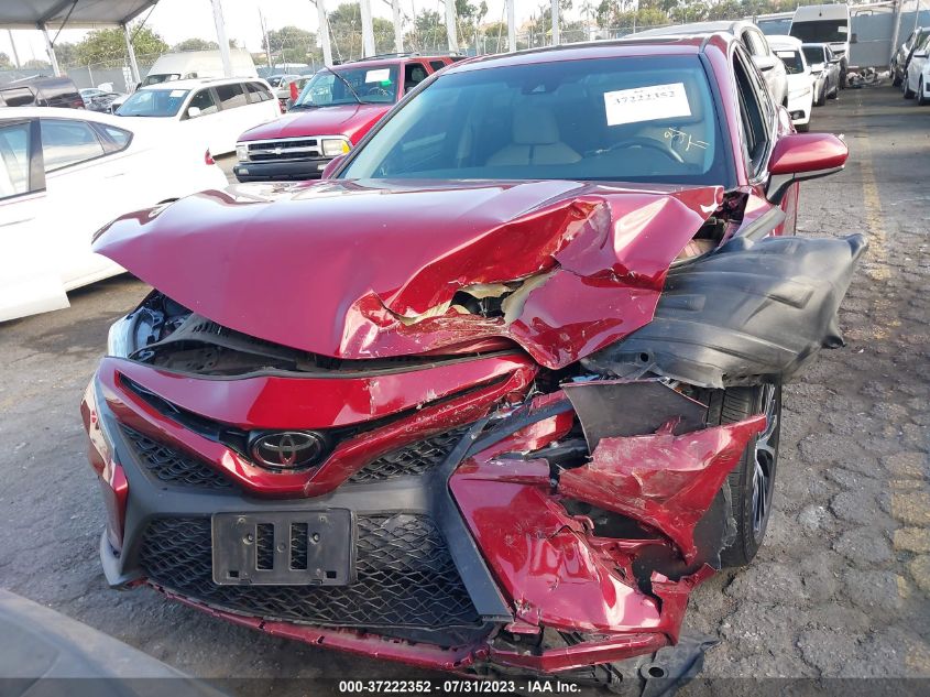 2018 TOYOTA CAMRY L/LE/XLE/SE/XSE - 4T1B11HK1JU610688