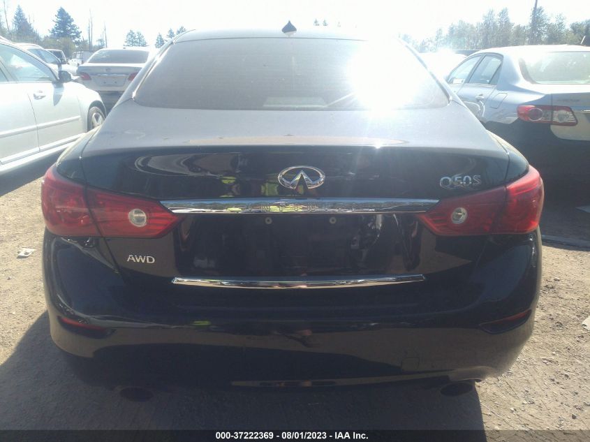 2014 INFINITI Q50 - JN1BV7AR6EM700687