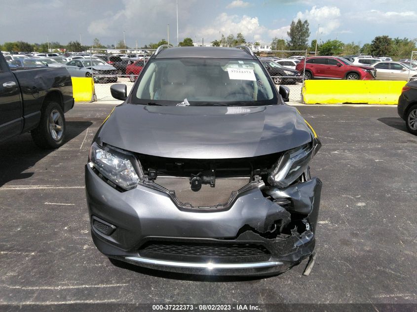 2016 NISSAN ROGUE SV - KNMAT2MT1GP688829