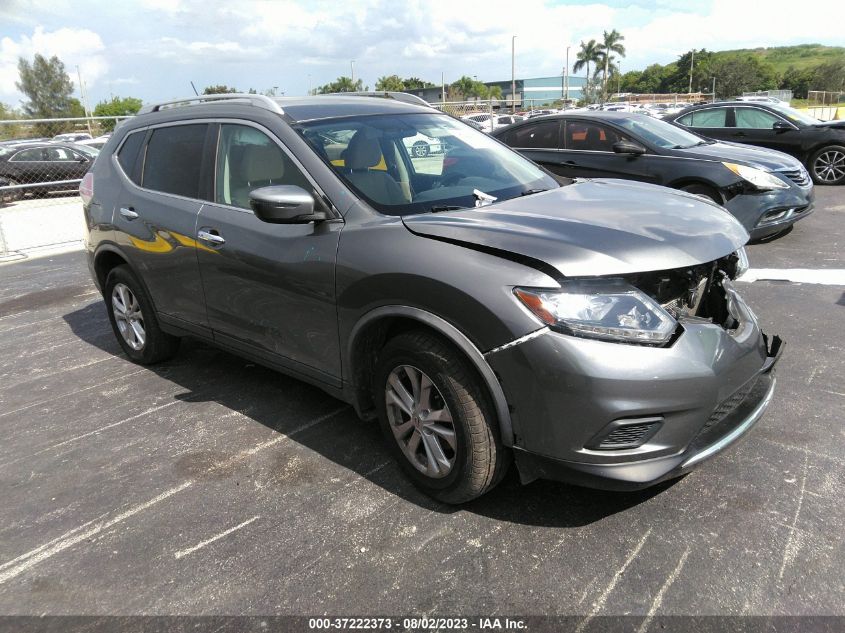2016 NISSAN ROGUE SV - KNMAT2MT1GP688829