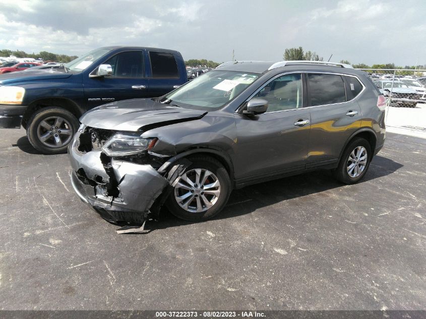 2016 NISSAN ROGUE SV - KNMAT2MT1GP688829