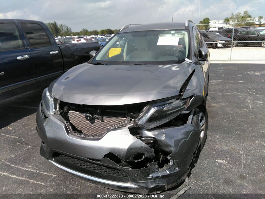 2016 NISSAN ROGUE SV - KNMAT2MT1GP688829