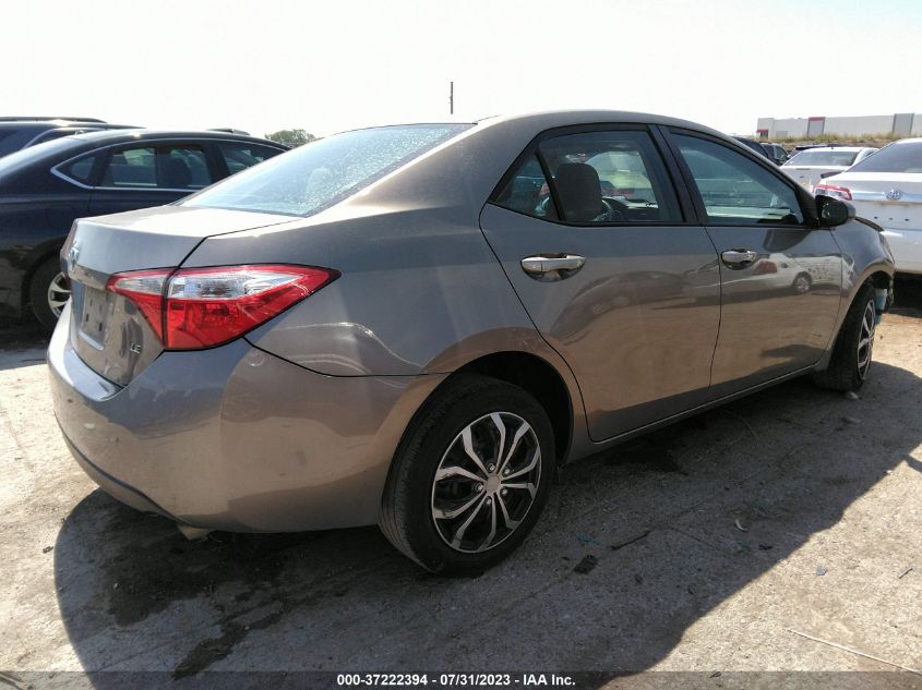 2014 TOYOTA COROLLA L/LE/LE PLS/PRM/S/S PLS - 5YFBURHE1EP147507