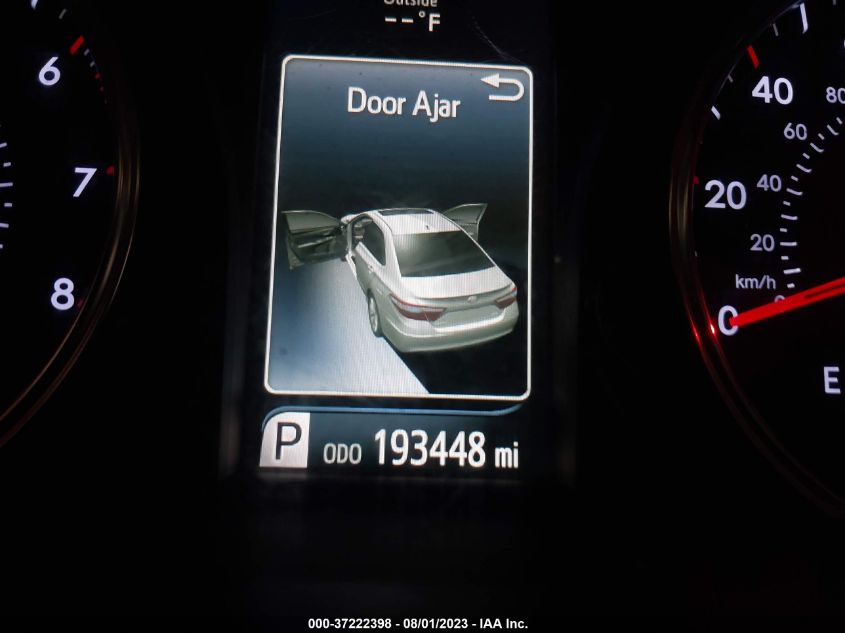 2017 TOYOTA CAMRY XLE/SE/LE/XSE - 4T1BF1FK5HU444934