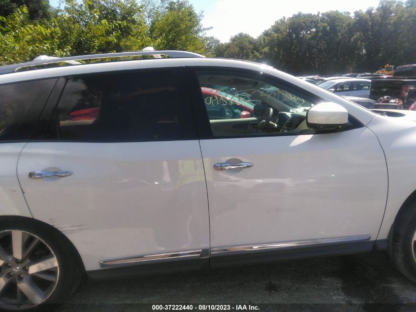2014 NISSAN PATHFINDER PLATINUM - 5N1AR2MN0EC701828