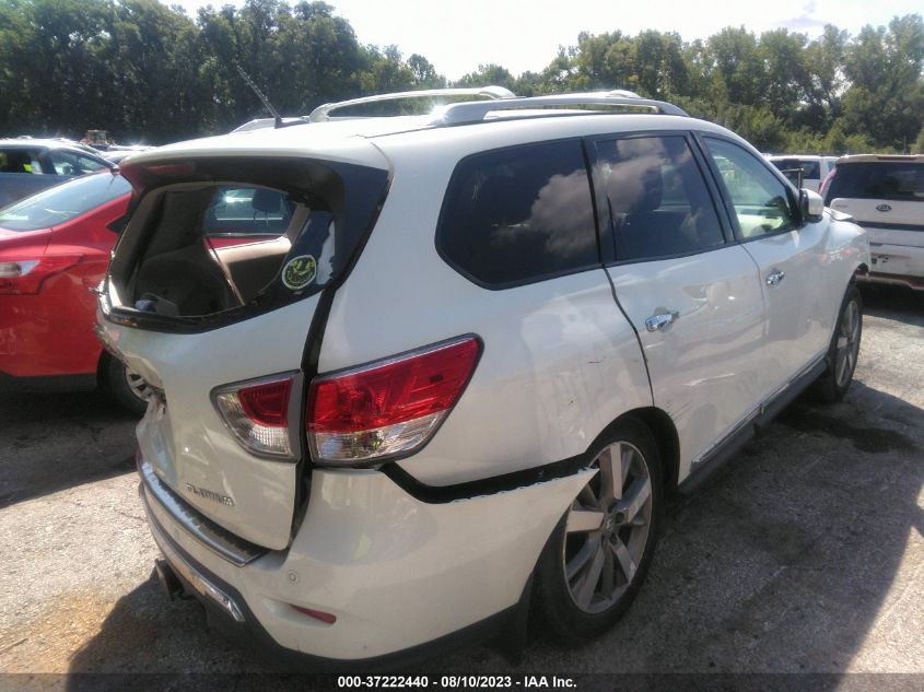 2014 NISSAN PATHFINDER PLATINUM - 5N1AR2MN0EC701828