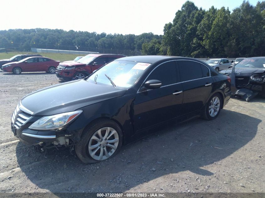 2013 HYUNDAI GENESIS 3.8L KMHGC4DD6DU254607