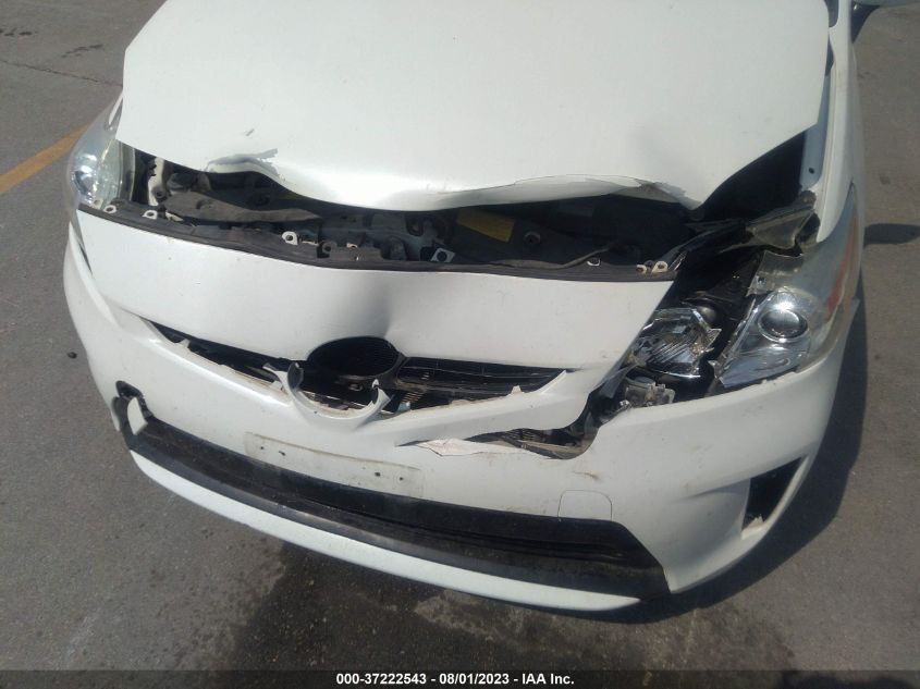 2013 TOYOTA PRIUS - JTDKN3DU6D5588665