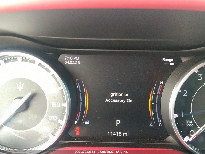 2022 MASERATI GHIBLI MODENA ZAM57YSM9N1383921