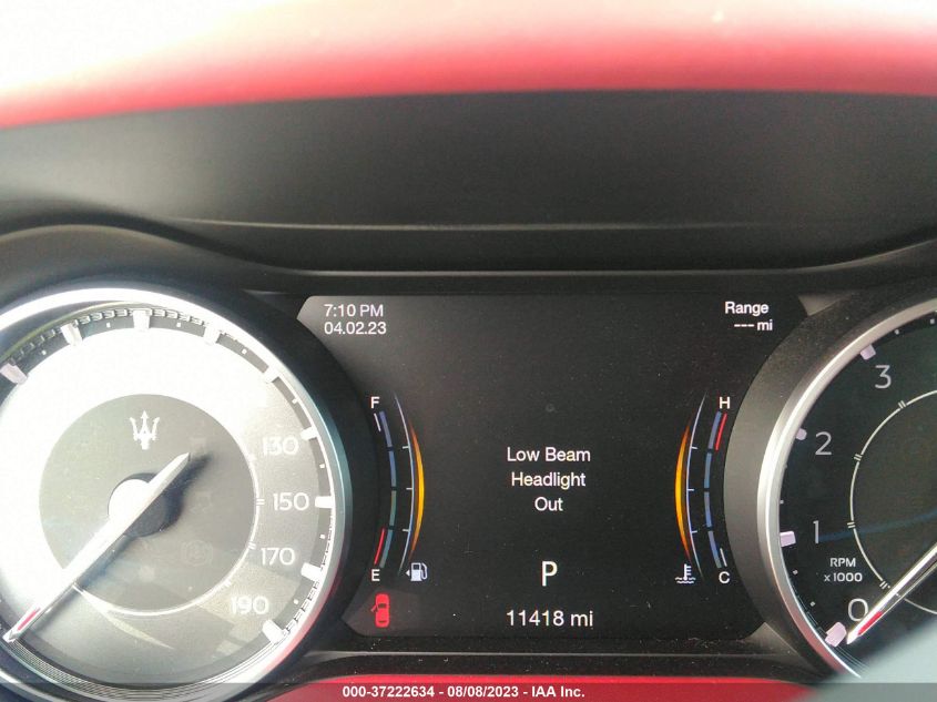 2022 MASERATI GHIBLI MODENA ZAM57YSM9N1383921