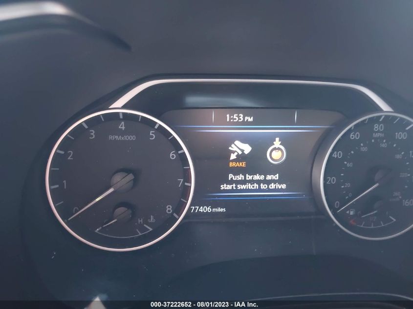 2020 NISSAN MAXIMA SV - 1N4AA6CV1LC372497