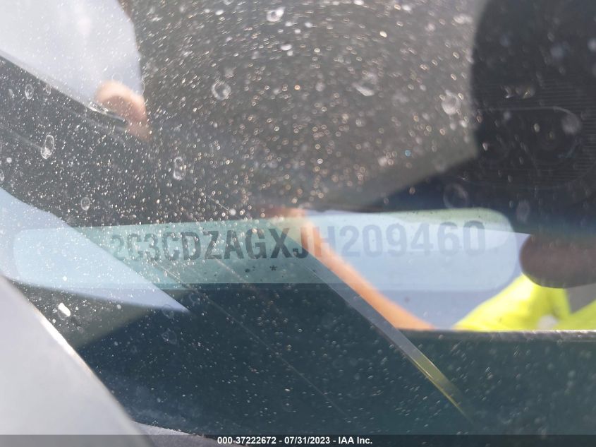 2018 DODGE CHALLENGER SXT - 2C3CDZAGXJH209460