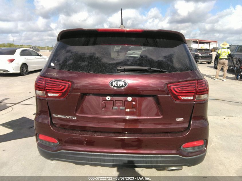 2019 KIA SORENTO LX - 5XYPG4A35KG549183